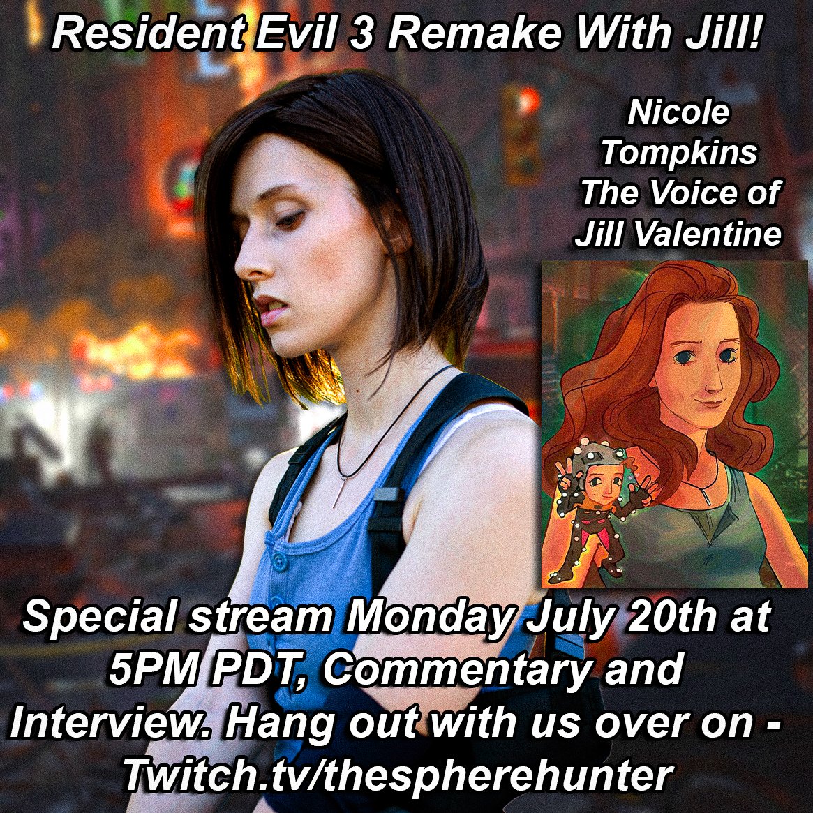 INTERVIEW – In Conversation With Nicole Tompkins (Jill Valentine