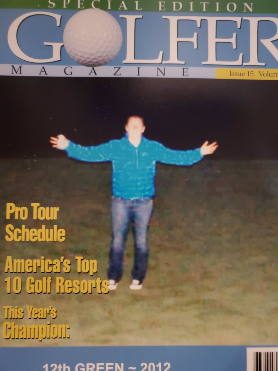 doublebogeyon12's tweet photo. 2020 Memorial is almost done. the Double Bogey will be back in 2021 with our biggest party yet. Also big shout out to the original social distancer, 8 yrs before her time https://t.co/MyzCjov1vC