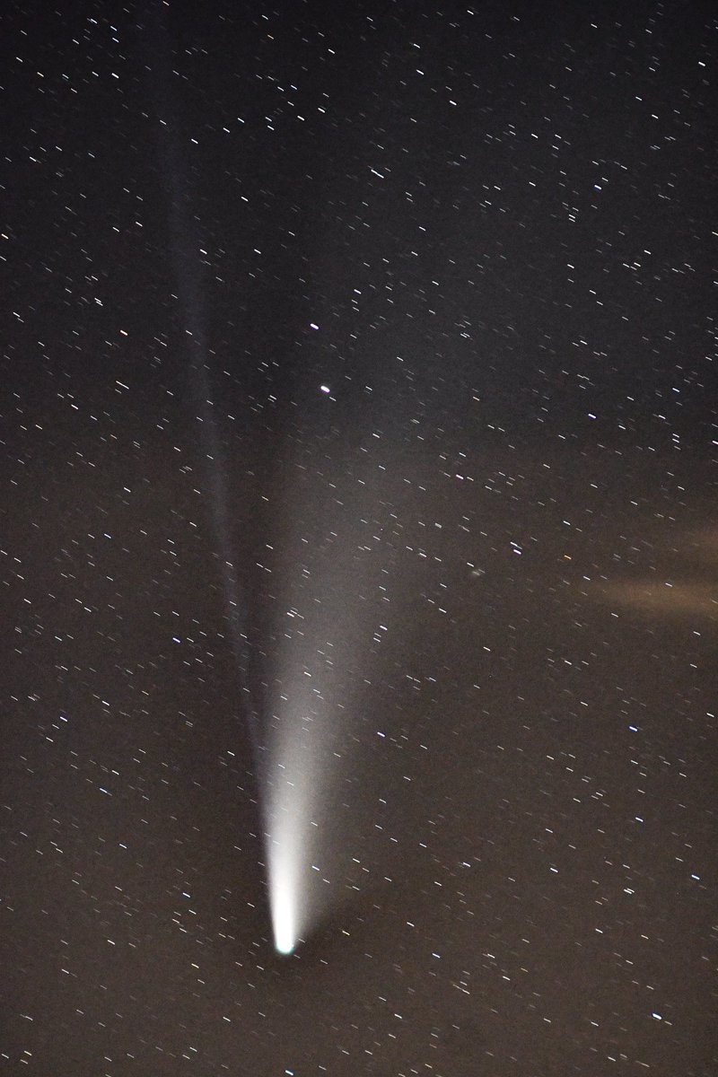 WengenSwiss's tweet photo. The comet Neowise is also visible from Wengen. Tonight we could see Neowise from the Hunneflue and shining over Interlaken. #NeowiseComet #NEOWISE #switzerland #wengen #inlovewithswitzerland #NASA https://t.co/kZwDQ2pOiu