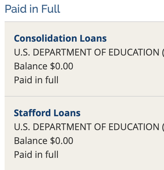 gleesin's tweet image. After over a decade, I paid off my student loans.  #paidinfull #painfull
