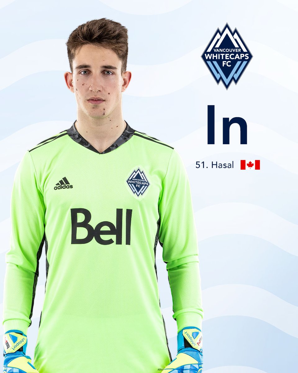 WhitecapsFC's tweet photo. Another change- Max has gone out injured, and Thomas Hasal comes on to make his MLS debut 

#VWFC #SEAvVAN https://t.co/5NkzyPPxwt