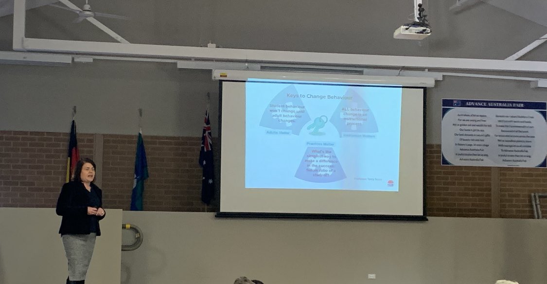 smitheesusan's tweet photo. #PBL presentation @canterbury_ps. A great refresh for all staff to start the term. @yasmin_e_ibby #PositiveBehaviourforLearning https://t.co/yFeYQBW9hu