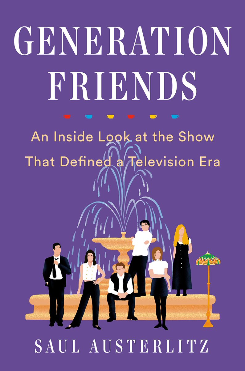BrettGursky's tweet photo. Summer reading. 📚
#GenerationFriends by @SaulAusterlitz
@FriendsTV https://t.co/W9MFyPvUFY