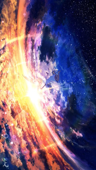 綺麗な画像のtwitterイラスト検索結果