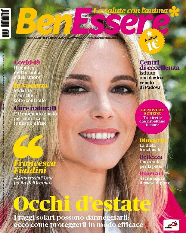 Redattrice's tweet photo. 📌Sul numero di agosto
del mensile #BenEssere parlo insieme alla dietista Rachele Aspesi di come dimagrire
senza contare le calorie e senza mai usare la bilancia grazie all' #alimentazione
funzionale. 
✨VI ASPETTO IN #EDICOLA✨
#benessere #informa #salute https://t.co/pxPh2BBKd0