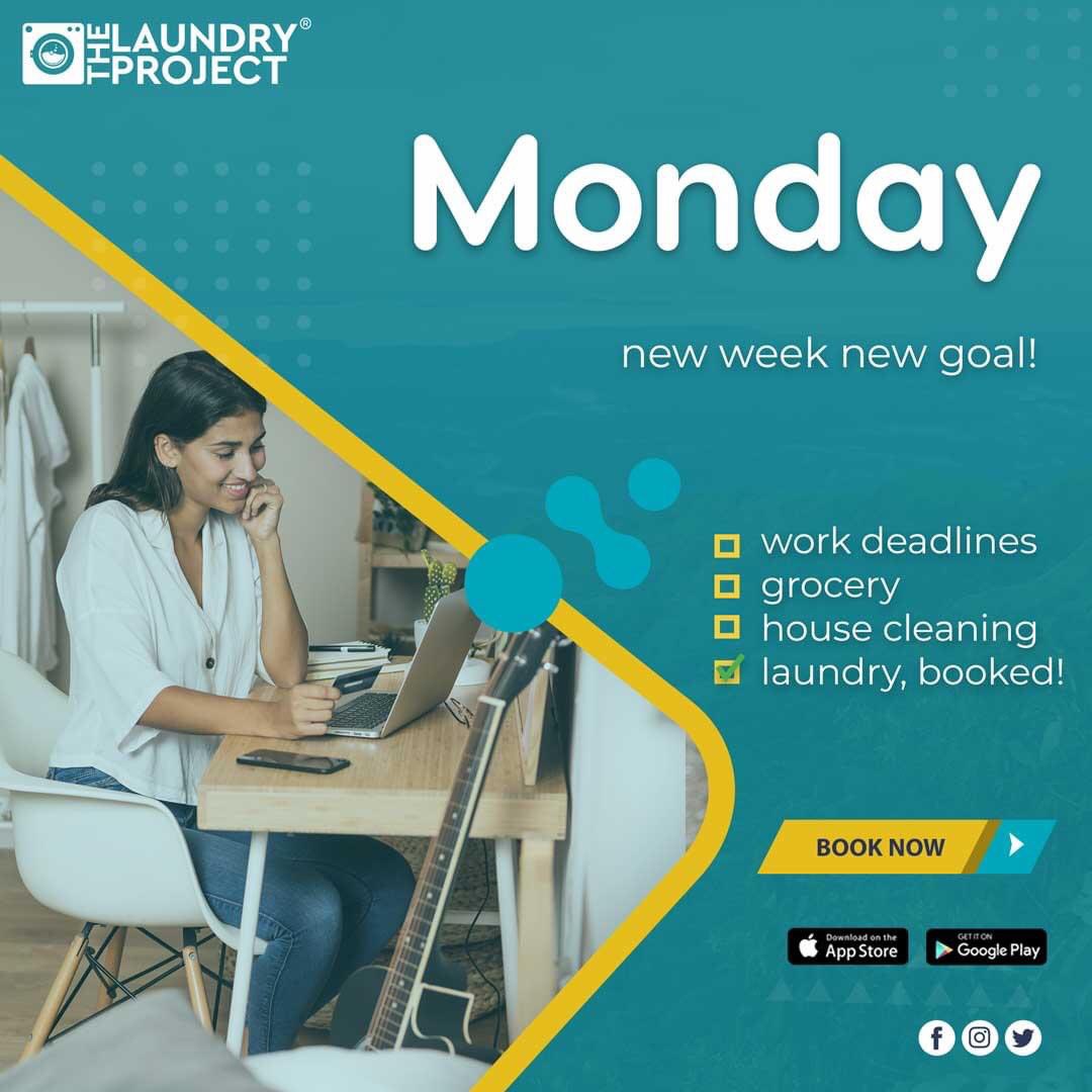 laundryprojph's tweet photo. Monday goals!
Whether you work from home or back in the office, 
We got you!
𝗕𝗢𝗢𝗞 𝗡𝗢𝗪 and we'll do the rest.
📲 https://t.co/eobE6MKqr4
#laundry #makatilaundry #thelaundryprojectph #monday https://t.co/AH8Gi8wwcG
