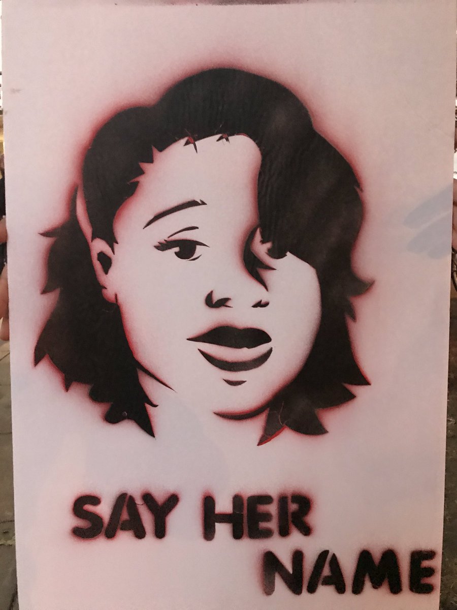 Amazingly generous stenciler making free stencils for the people: She said, “If you have a talent, you need to utilize it!” (Posted with permission)  #PDXprotests  #PortlandProtest  #BlackLivesMatter  