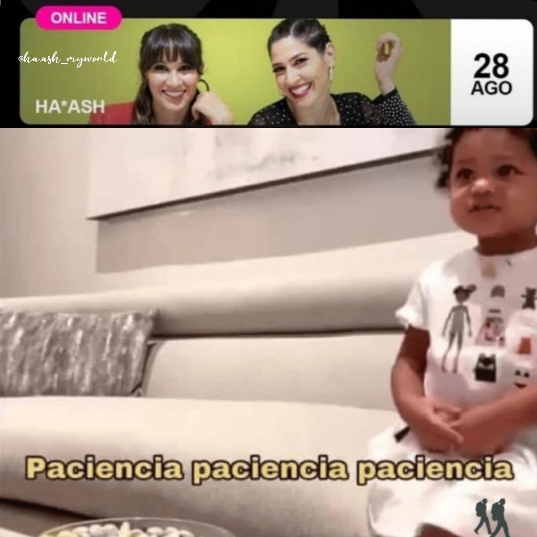 javi_haashfan's tweet photo. 𝙿𝚊𝚗𝚌𝚒𝚎𝚗𝚌𝚒𝚊, 𝚙𝚊𝚌𝚒𝚎𝚗𝚌𝚒𝚊 😭❤️🤣 [@haashoficial] #ejercitodeamor #reinasdelsoldout #haashfanrule #hannanicole #ashleygrace #100añoscontigotour #amordehermanas #love #siempreconhaash #amorincondicional #haash #minihanna #mathilda #queens #ashnaticos #hannaticos https://t.co/mo34KpBZlR