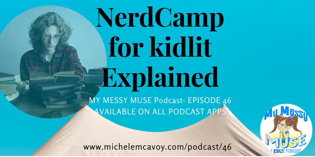 LISTEN UP! NEW #MyMessyMuse Episode 46-NerdCamp for #kidlit Explained. Listen here: michelemcavoy.com/podcast/46 or on ur favorite podcast app. Shout out to NerdCamps Everywhere! <a href="/nErDCampPA1/">nErDCampPA</a> <a href="/NerdcampCT/">NerdCampCT</a> <a href="/nErDcampGA/">#nErDcampGA</a> <a href="/nErDcampGA/">#nErDcampGA</a> <a href="/nErDcampNC/">nErDcampNC</a> <a href="/nErDcampNNE/">nErDcampNNE</a> <a href="/nErDCampNJ1/">nErDCampNJ</a> <a href="/nErDcampLI/">#nErDcampLI</a>
