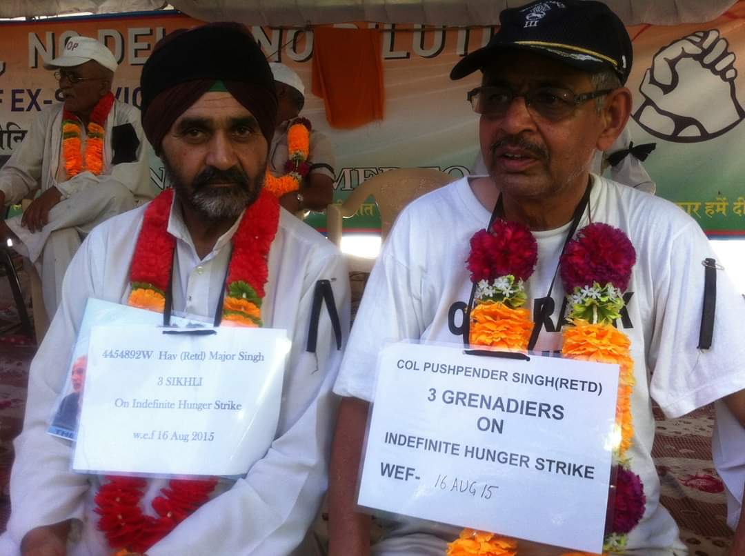 (1/6) Hon’ble <a href="/PMOIndia/">PMO India</a>, on 15th Sep 2013, at Rewari, you had assured the soldiers, if your party came to power in 2014, you will implement 42 years long pending demand of One Rank One Pension (OROP). There were jubilations amongst the soldiers.