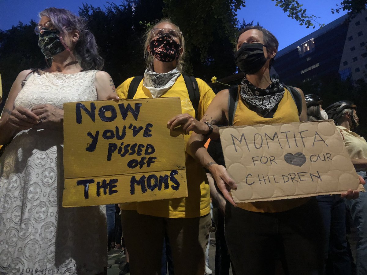 The scolding and disappointment dripping off the signs here is something only Mom’s can pull off.  #MomsAreHere  #blacklivesmatter      #protest  #pdx  #portland  #oregon  #blm  #acab  #PortlandProtest  #PDXprotest  #PortlandPolice