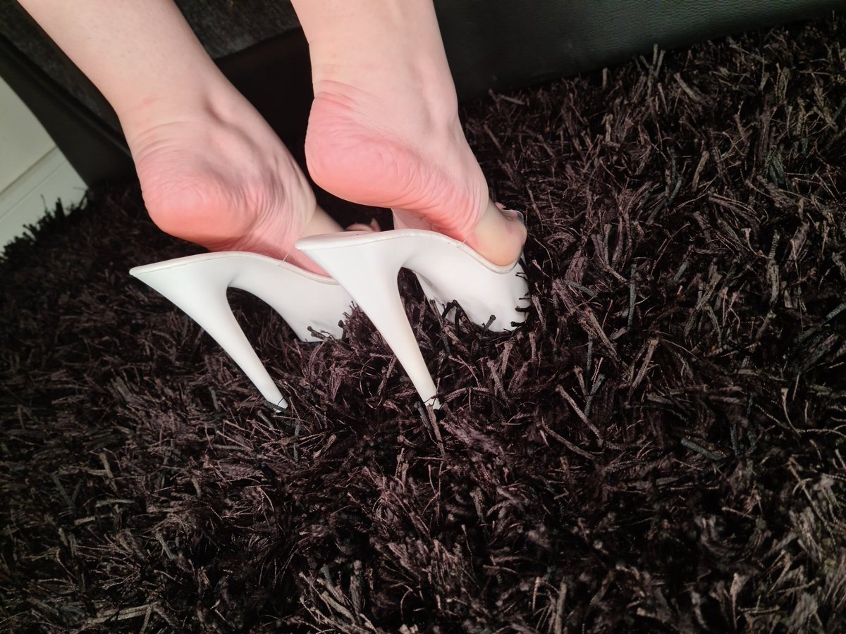 YourCashMiss's tweet photo. You could be here, worshiping these heels. Slipping your tongue in between and let me step on it! Begging me to drain your wallet quicker and end your suffering of feeling so useless!

#findom #footslave #humiliation #footfetish @promoslave @rt_feet @slavekane @rt_feet @RTFuck3r https://t.co/X75L9GCPXs