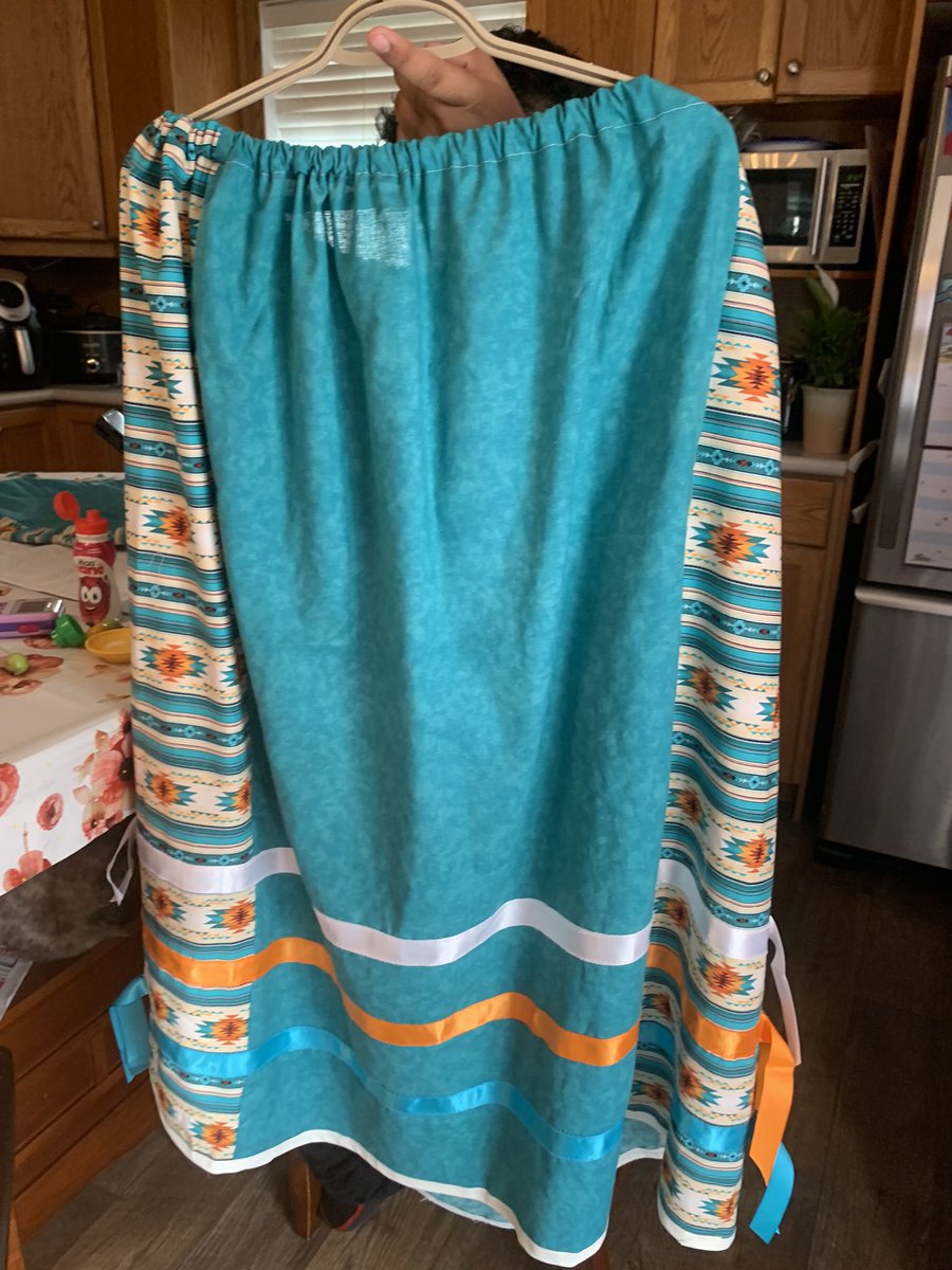caringheart78's tweet photo. Custom ribbon skirts and shirt for a family. Including a newborn skirt. I love sewing and creating these lovely beautiful indigenous clothing. #IndigenousLivesMatter #indigneous #ribbonskirts #culture https://t.co/946QbFhUU4