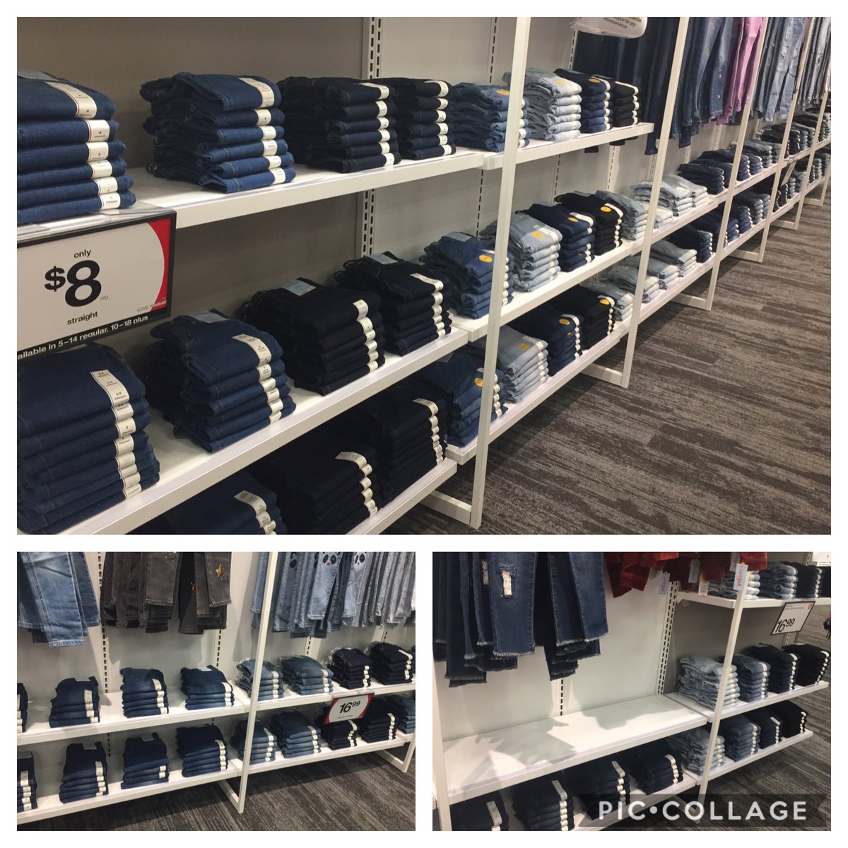 My Style Consultant Ashley did some AMAZING work on the girls jean wall and I couldn’t show it off fast enough! I am so proud of the amazing work she puts in every day! <a href="/SerraUv/">Sarah Holmes</a> <a href="/ErikaButchko/">Erika</a> @VM_courtney