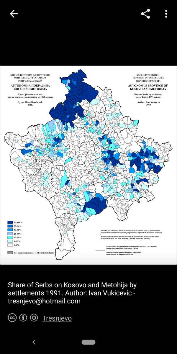 anonimni12345's tweet photo. Albanian victimization has no limits. Want to talk about genocide in Kosovo? Sure, let me show you facts, instead of lies. #dualipaisoverparty #canceldualipa
Serbs in Kosovo 1991. vs
Serbs in Kosovo 2011. https://t.co/wD3LXSGze9