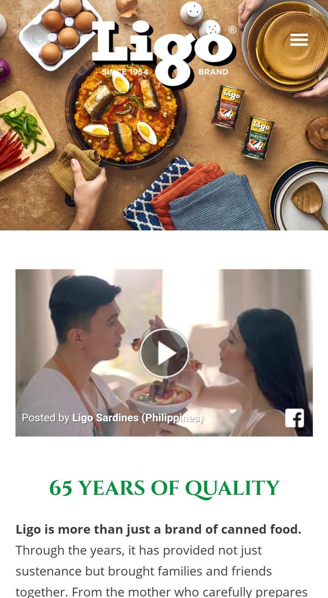 markymarktung's tweet photo. Please visit our new website at https://t.co/xo7V4ZWa6O to know more about our brand and products. Enjoy 👍 #LigoLove #LigoSardines #Ligo @LigoSardinesPH https://t.co/wzPqsJQbif