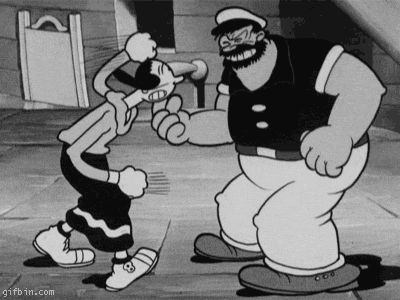 thetalentguru's tweet photo. @TinseltownTwins (a)TinseltownTwins   [RT (above) While we're on the subject of #BimbosInitiation 1931, what's your favorite black and white classic #cartoon? Mine is probably Frank Tashlin's #PorkyPigsFeat (1943) starring #PorkyPig &amp; #DaffyDuck. #VirginiasMovieOfTheDay ] 

#Popeye &amp; #OliveOyl https://t.co/7whnWNWgwO