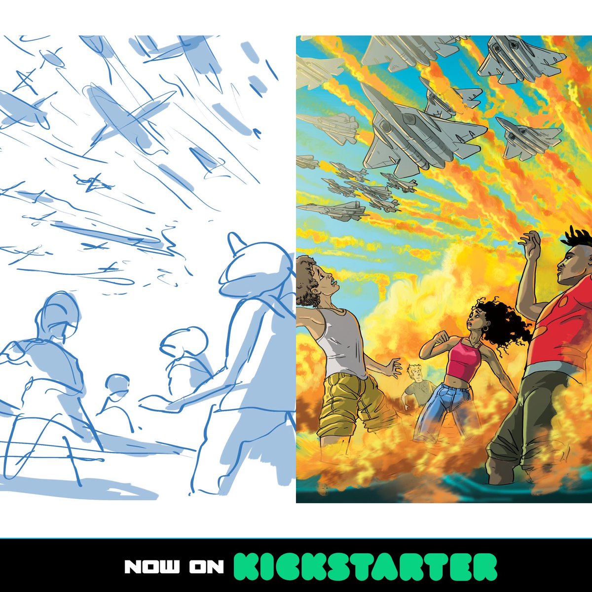 BluPlaneta's tweet photo. See more of Michael LaRiccia amazing work on Kickstarter feel free to support and share!! โ๐พโค๏ธ
https://t.co/r6DZyXjWlu
@temblessed
#planetablu #riseofagoo #yagraphicnovel #Kickstarter #temblessed #mikelariccia #blackheroesmatter #afrofuturism #comicart #comics #wecanbeheroes https://t.co/w9HnRvRF3I