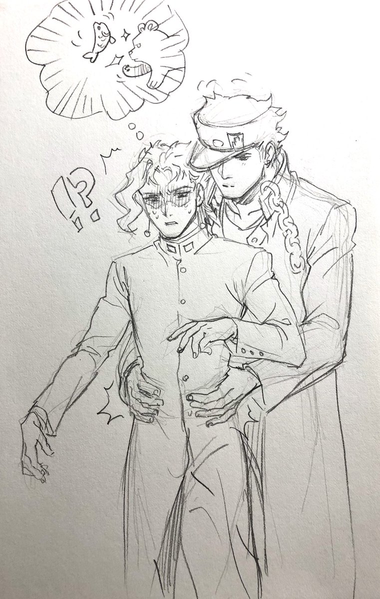 #jotakak #jjba
Jotaro is a bear in Kakyoin's mind...????
承太郎在花京院眼中,是頭熊? 