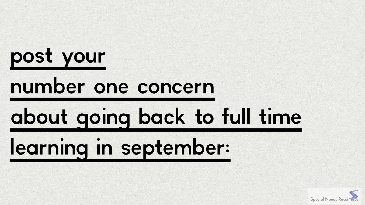 ONTSpecialNeeds's tweet photo. Post your number one concern... https://t.co/rJKQKfRF4Q