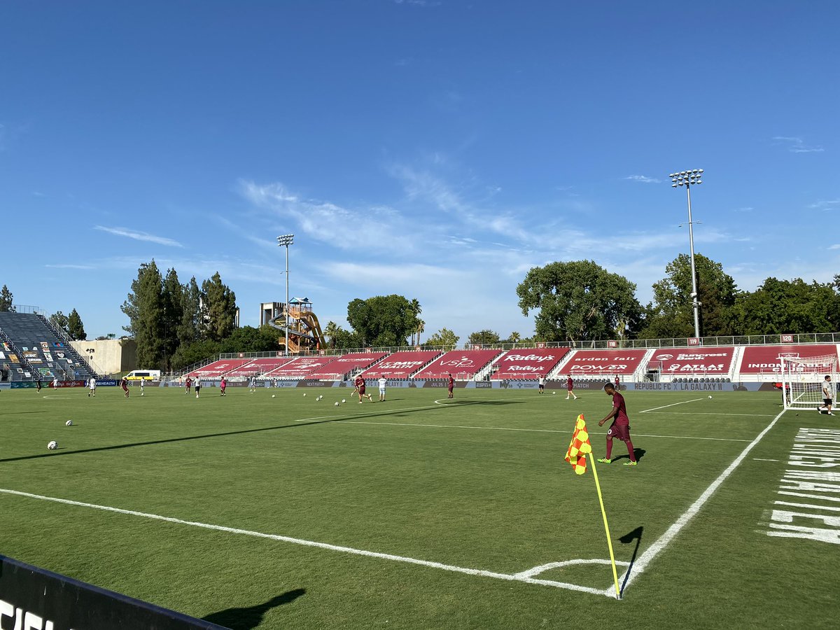 SacRepublicFC's tweet photo. Picture perfect. ☀️📸

#SACvRNO https://t.co/32qBem6MVk