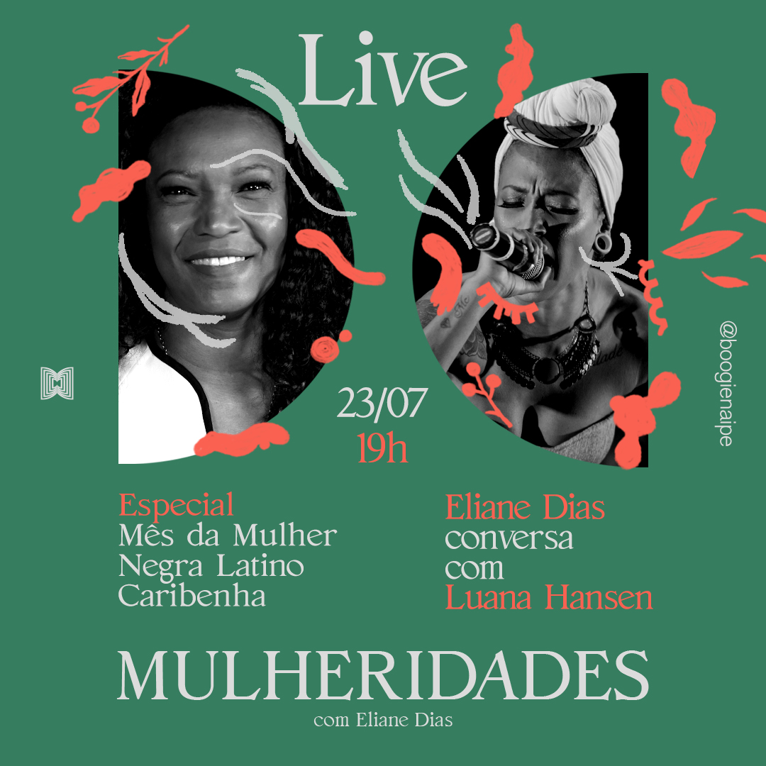 BoogieNaipe's tweet photo. Se liga!
A produtora Boogie Naipe está celebrando o mês da mulher negra latino caribenha, que é comemorado dia 25 de julho, com lives sendo feitas no Instagram da nossa diretora @elianedias_ #Acompanhem e Apoiem a Marcha das Mulheres Negras SP https://t.co/LIzMEuOoce
