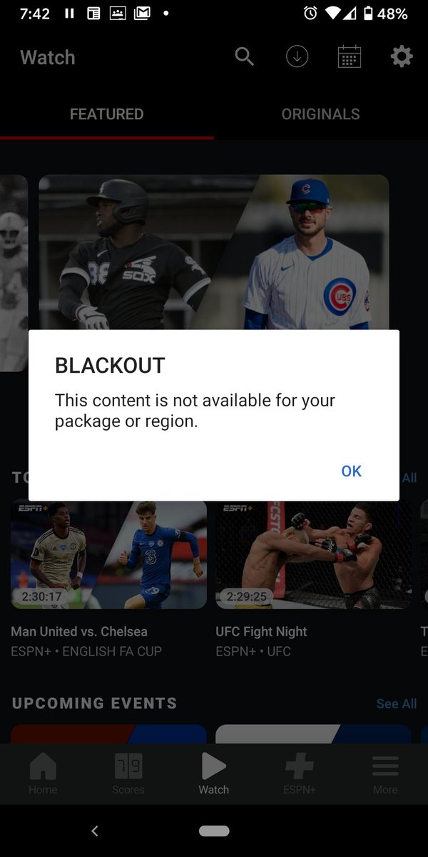 aeckert12's tweet photo. Are you kidding me. @MLB Am I actually supposed to go to this game to watch it. #ridiculous https://t.co/XlfM2zAd50