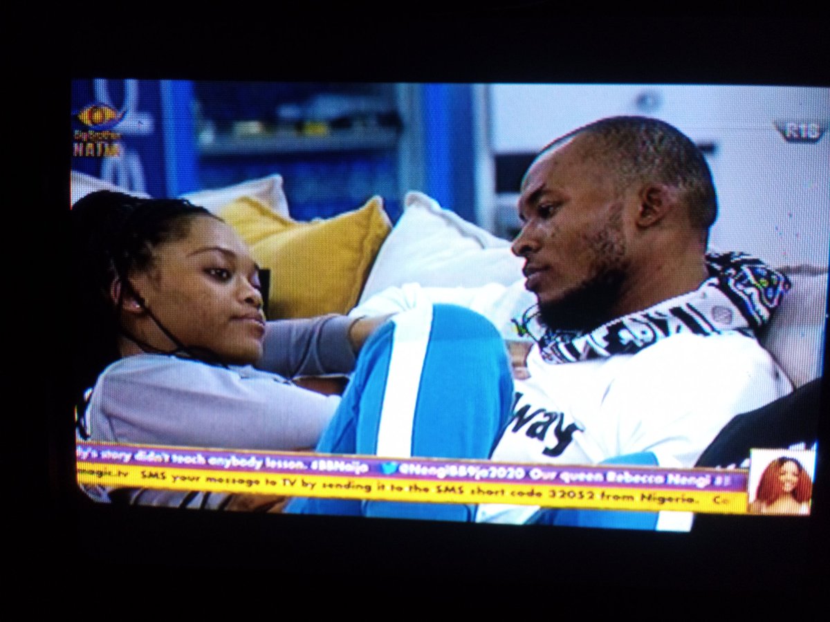 MhizPromo's tweet photo. Hmmm could this be our first couple in big brother Naija season 5...🤐🤐 What twinning and bestieship is going on between #lilo and #eric ? Hope this is not the next  #gedoni and #khafi...finger crossed
#dstvcatchup @DStvNg @DStv @BBNaija @Ebuka https://t.co/tFJlulWvJu