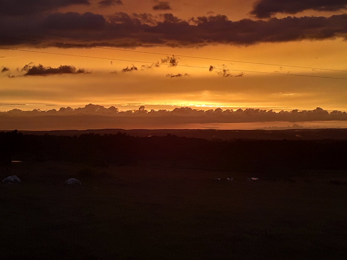 HillSimple's tweet photo. Sun set after a storm. Always seems like something new and great is starting. #wny #farmingviews https://t.co/QVG1zrhMnT