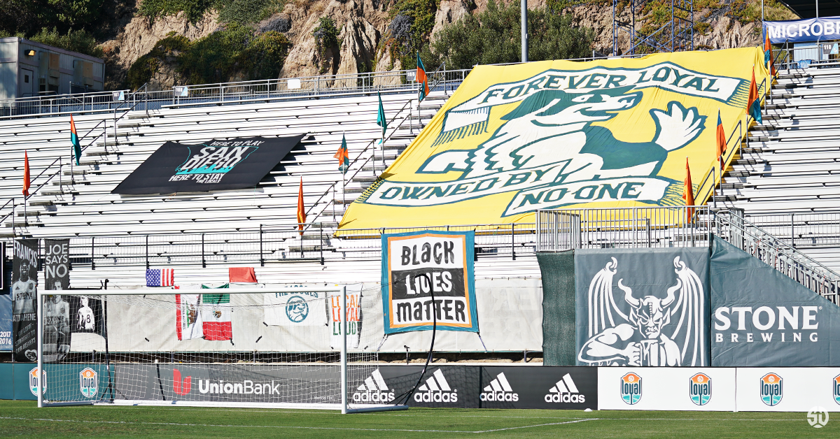 SanDiegoLoyal's tweet photo. Dear @TheLocalsSG,

You're absolutely with us tonight.

❤️,
#SDLoyal https://t.co/0pj34ADS21