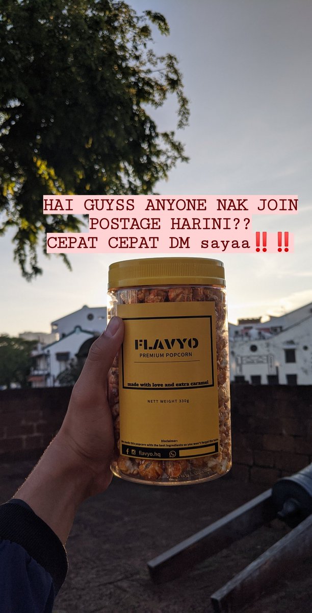 princetriniey's tweet photo. Good morning guysssss ada yang nak order popcorn #Flavyo ??? Hit my DM cepattt cepatttt ππππ§‘β€οΈπ€π€π€πππ€πππ§‘ππ€π€ππ€π§‘ππ https://t.co/bWsXo1GOda