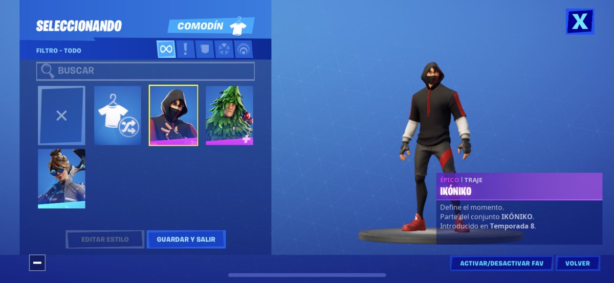 KiritoG08's tweet photo. Se vende vuenta con ikonik xd quien da más ? :v https://t.co/FPvSaOsqlN