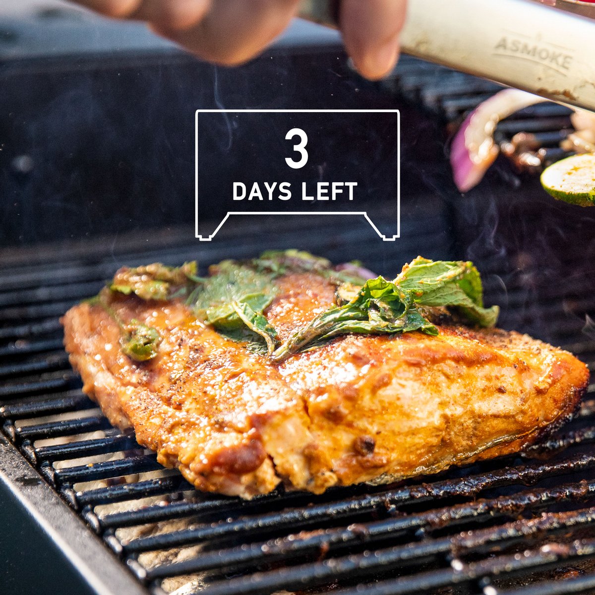 3 days left for our Indiegogo campaign, act now before it's too late🔥
.
Join: bit.ly/3eWnYHt
.
#asmoke #asmokegrill #bbq #bbqlife #bbqtime #smokedmeat #bbqfamily #indiegogo #foodonthego