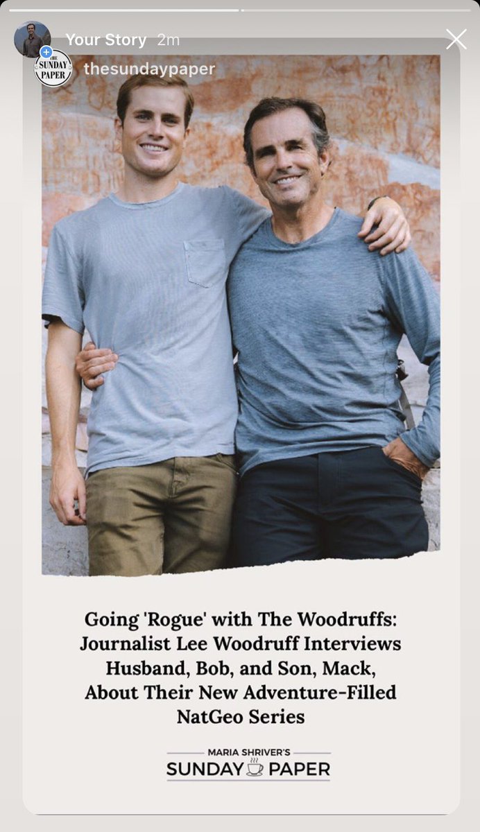 BobWoodruff's tweet photo. Thank you @mariashriver &amp; would love to get your review after you binge the series this Friday!  My wife @LeeMWoodruff is certainly a great interviewer!! Thanks Lee for asking Mack and me so many great questions.  @disneyplus #RogueTrip
https://t.co/jFg4QyyFIF https://t.co/UnQ0vJMZHa