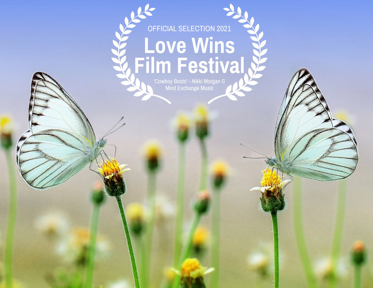 MEMusicLLC's tweet photo. Mind Exchange Music &amp; Nikki Morgan officially selected in 'Love Wins Film Festival for their collaborative work on Nikki Morgan original song 'Cowboy Boots'. 

Kicking ass by bringing love to audiences via exceptional music media, music production &amp; custom tailored production. https://t.co/SB6QV3PwoH
