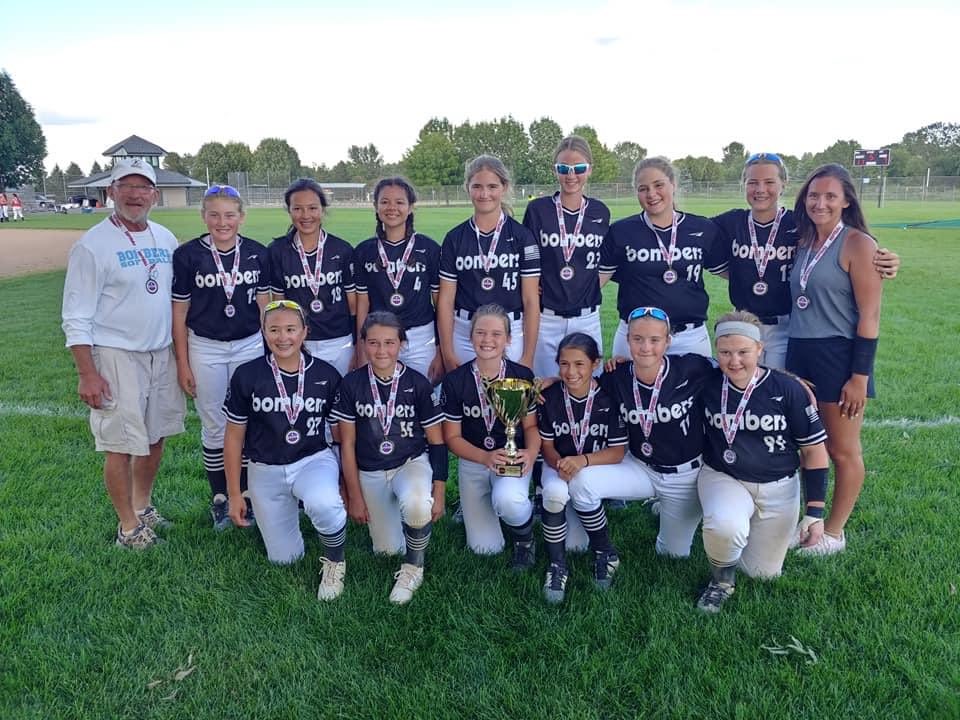 Our 12u’s taking some hardware home. 2nd place at NAFA Nationals!   Just getting started ladies!  #BomberNation  @bombercacataw