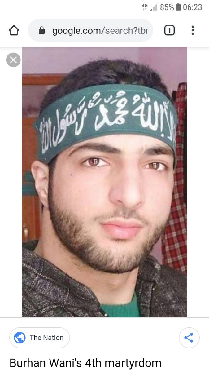 Muhamma40072576's tweet photo. Agr burhan wani shaheed zinda hota to Kashmir azad hota https://t.co/NwIVgNAQvC