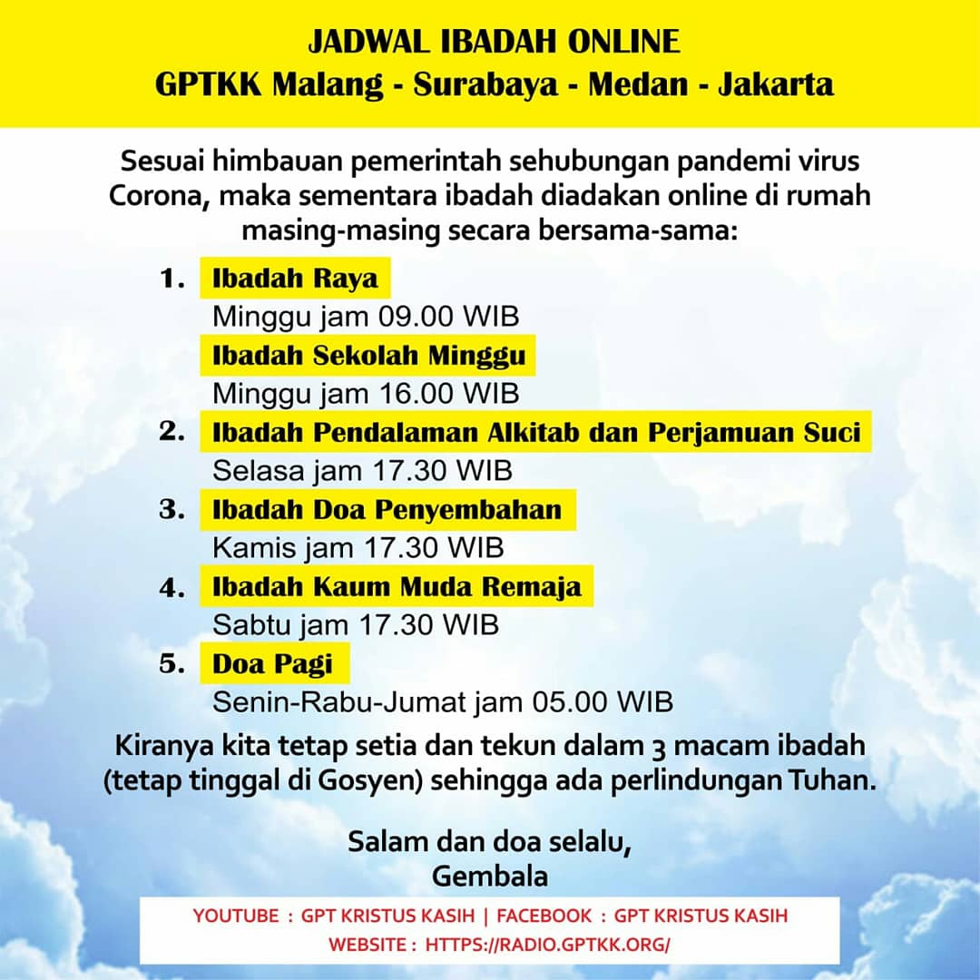 DianAnggraini02's tweet photo. YT = https://t.co/tSbIPNoO1r
Web = https://t.co/ICmHELCMIC
#ibadahonline #ibadahlive #ibadahdirumah #ibadahdirumahaja #ibadahstreaming #ibadahkristen #siaranlangsung #ibadah #TuhanYesus #orangKristen #anakTuhan #kristen #ibadahraya #gereja #gerejaonline #firmanTuhan #firman #GBU https://t.co/iFiVRshGsv