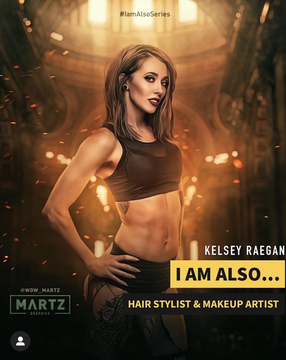 KelseyRaegan's tweet photo. So awesome to be a part of this series along with all of the other badass women! ���🏻 @WOW_Martz 

Yes, we are female wrestlers, but we are so much more than that!

#IAmAlsoSeries #IAmAlso #prowrestling #womenswrestling #indywrestling #womensupportingwomen https://t.co/gzT1hfkWAT