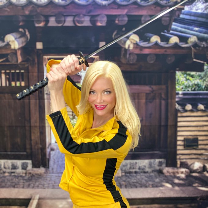 About to Kill Bill 😈  As made by #TiffanyParis at @EroticCustoms ❤️ https://t.co/83t7OxnjoM<a href="/tag/tiffanyparis"class="tags">#TiffanyParis</a>