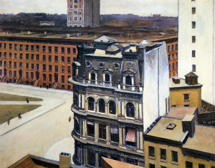The City, 1927, Edward Hopper