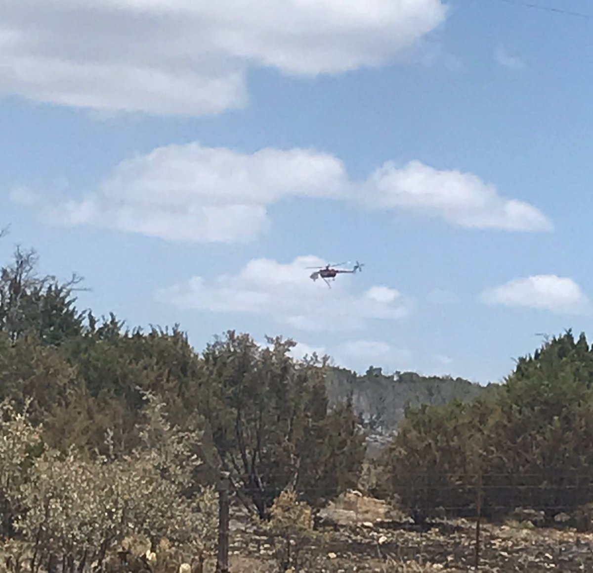 AllHazardsTFS's tweet photo. Update: the #Gate5Fire in McCulloch County is 13,343 acres and 95% contained. FM 765 is closed between US Hwy 377 and US Hwy 283 for safety of firefighters and the public. #txfire https://t.co/qrduAaOmkn