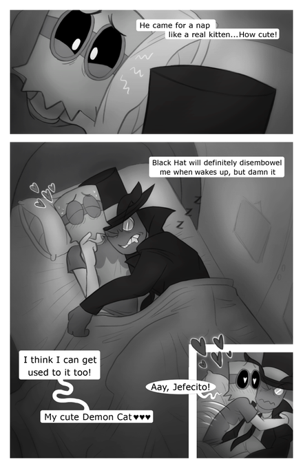 Jaguatiric4🔞 COMMISSIONS OPEN !! - pag 17 #villainous #paperhat #webcomic #comic #yaoi #drflug #blackhat https://t.co/bUv39nX0Zz