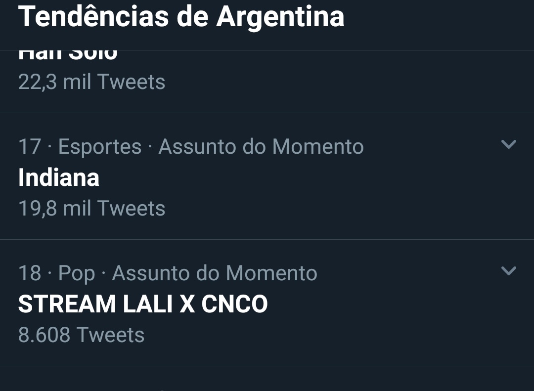 regianacost's tweet photo. Três dias seguidos Lali sendo tendências na Argentina! Rainha https://t.co/pK0eszqJ2o