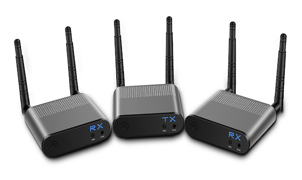 bestranstek's tweet photo. The #BesTrans #wireless #HDMI extender transmits high-definition video and audio to any HDTV displays up to 330ft/ 100m away. It supports up to 2x displays to show one source content synchronously and resolution up to #1080p Full HD. https://t.co/kAP8O72hHA https://t.co/QYwfbkKbpg