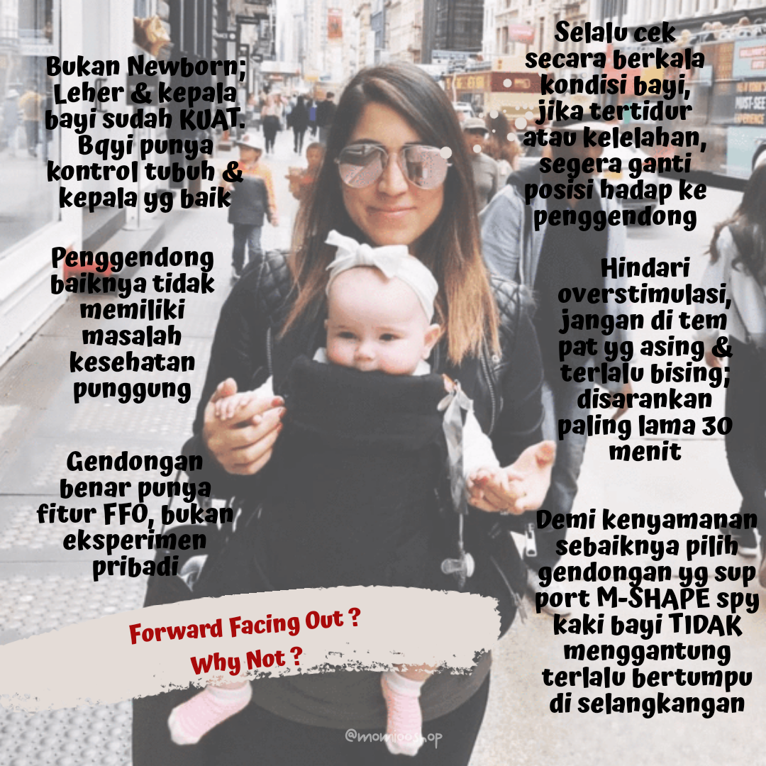 MomiooShop's tweet photo. #tipsmenggendong Forward Facing Out #momiooshop #momioopedia https://t.co/5EiRbUuTh5