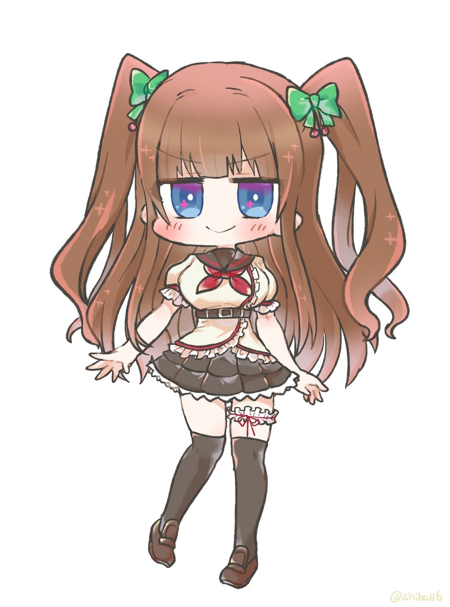 「全身描くのと塗り模索!
ちえりちゃんにモデルになって頂いた?

#ちぇり絵 」|しばうおおぉおお🌌のイラスト