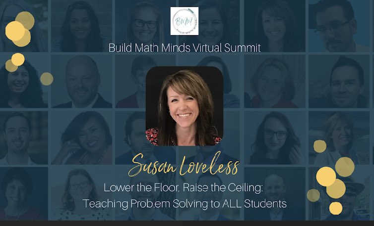Build Math Mind’s Virtual Summit is almost here! The summit is August 3-5. My session is August 3! Already back to school? No worries. You will have access to sessions for one week. Be sure to grab your spot to this FREE online PD here:  buildmathminds.com/virtual-math-s…. #buildmathminds