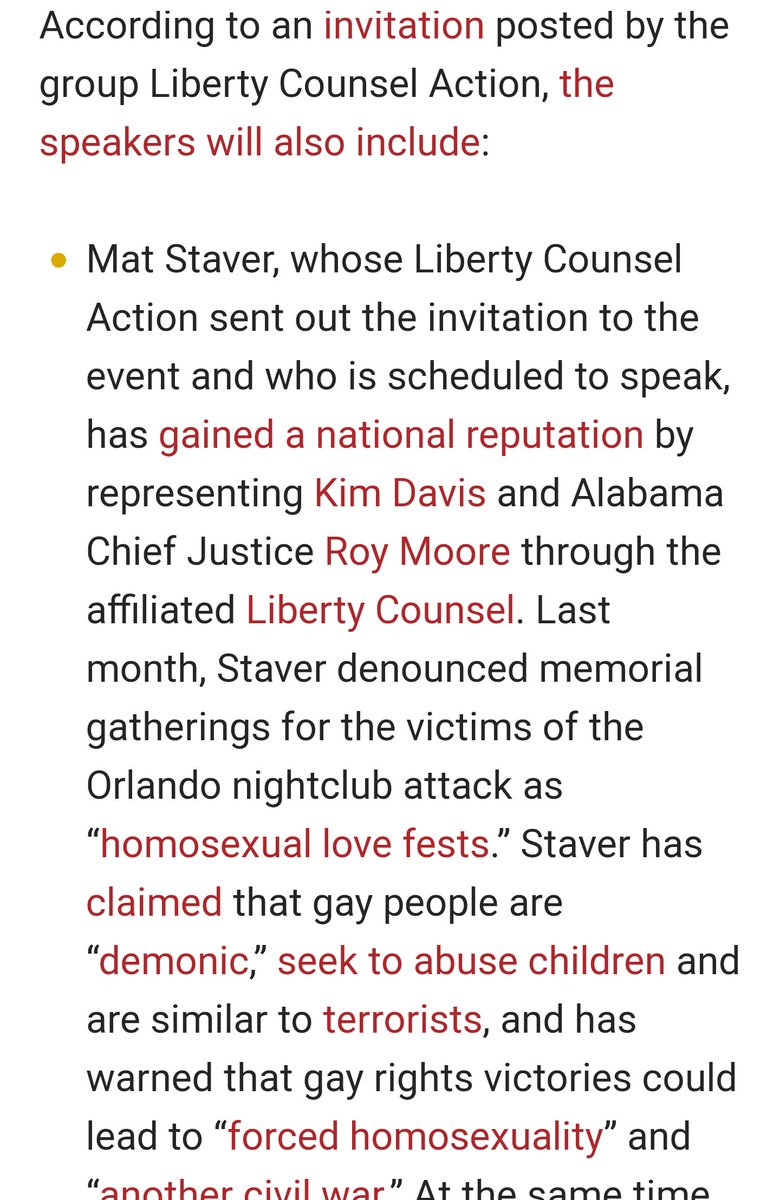 Prior to the ARP event in Orlando, Lane indicated he planned "to quiz Trump on how he plans to fight 'homosexual totalitarianism' and the gay rights 'militants'."Notice a similarity between Lane's language & Bill Barr's repeated use of the phrase "militant secularists"? /8