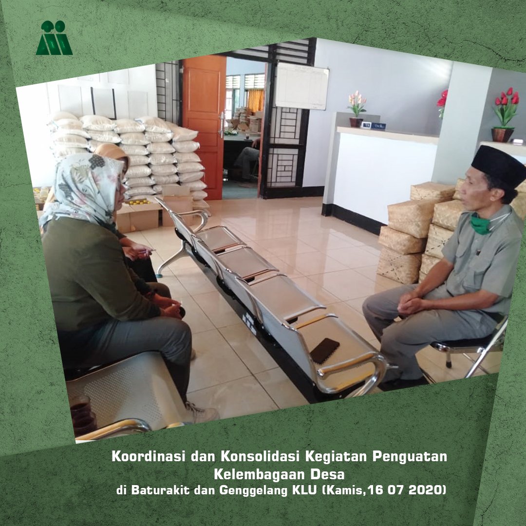 Koordinasi dan Konsolidasi Kegiatan Penguatan Kelembagaan Desa di Baturakit dan Genggelang KLU
(Kamis, 16 Juli 2020)